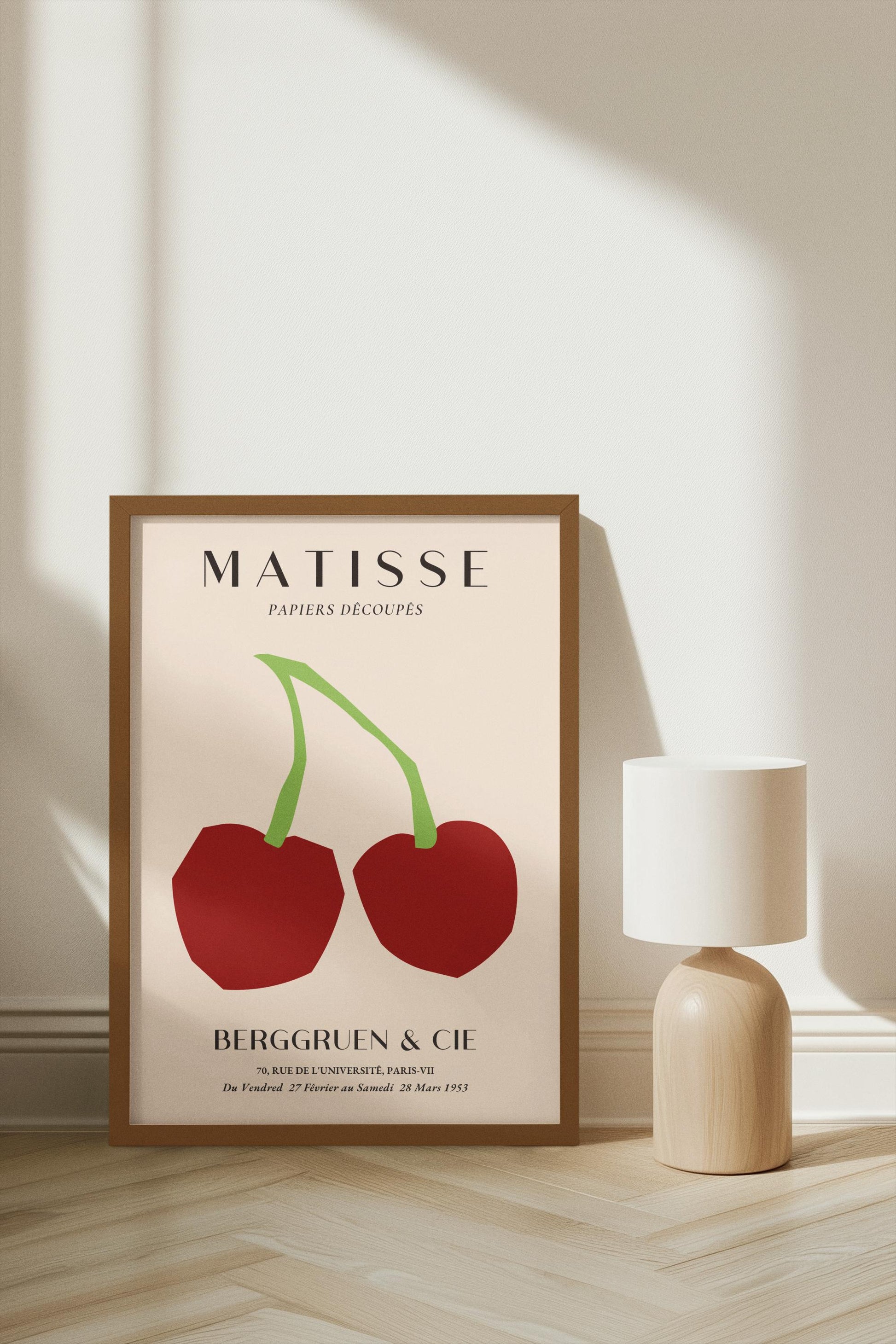 Matisse Inspired Cherry Print (Digital Download)