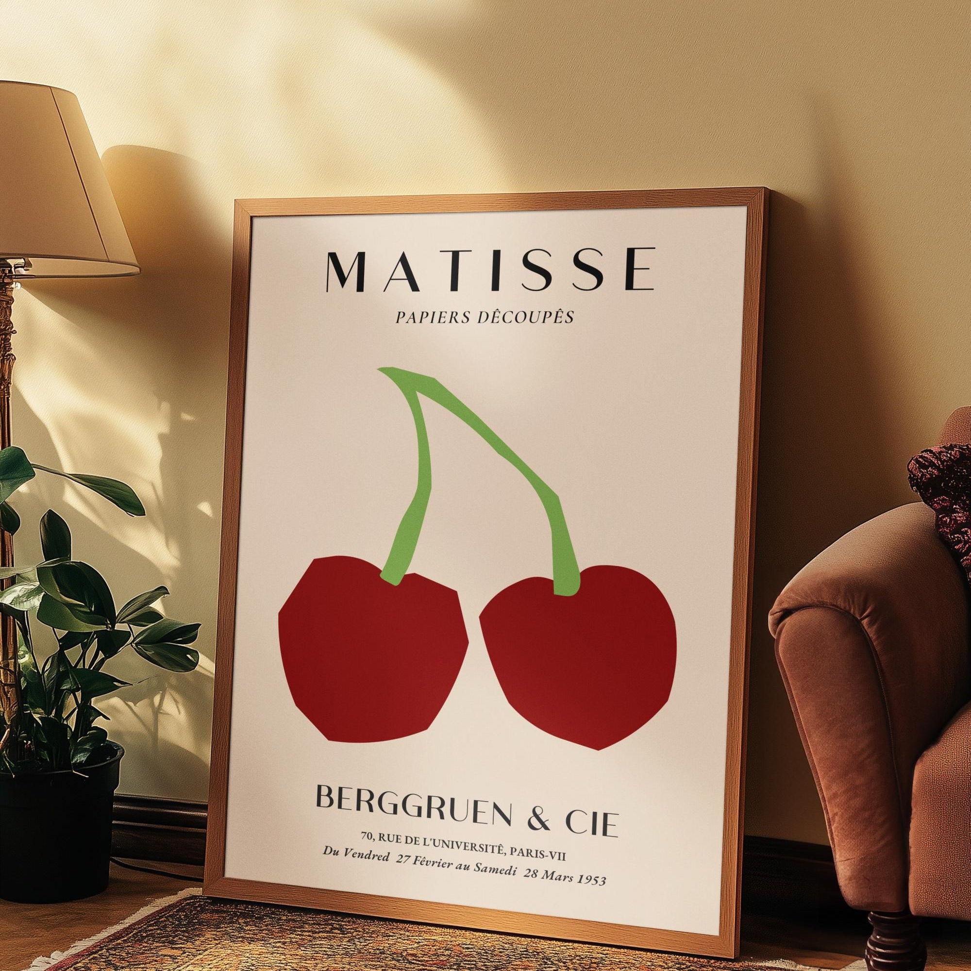Matisse Inspired Cherry Print (Digital Download)