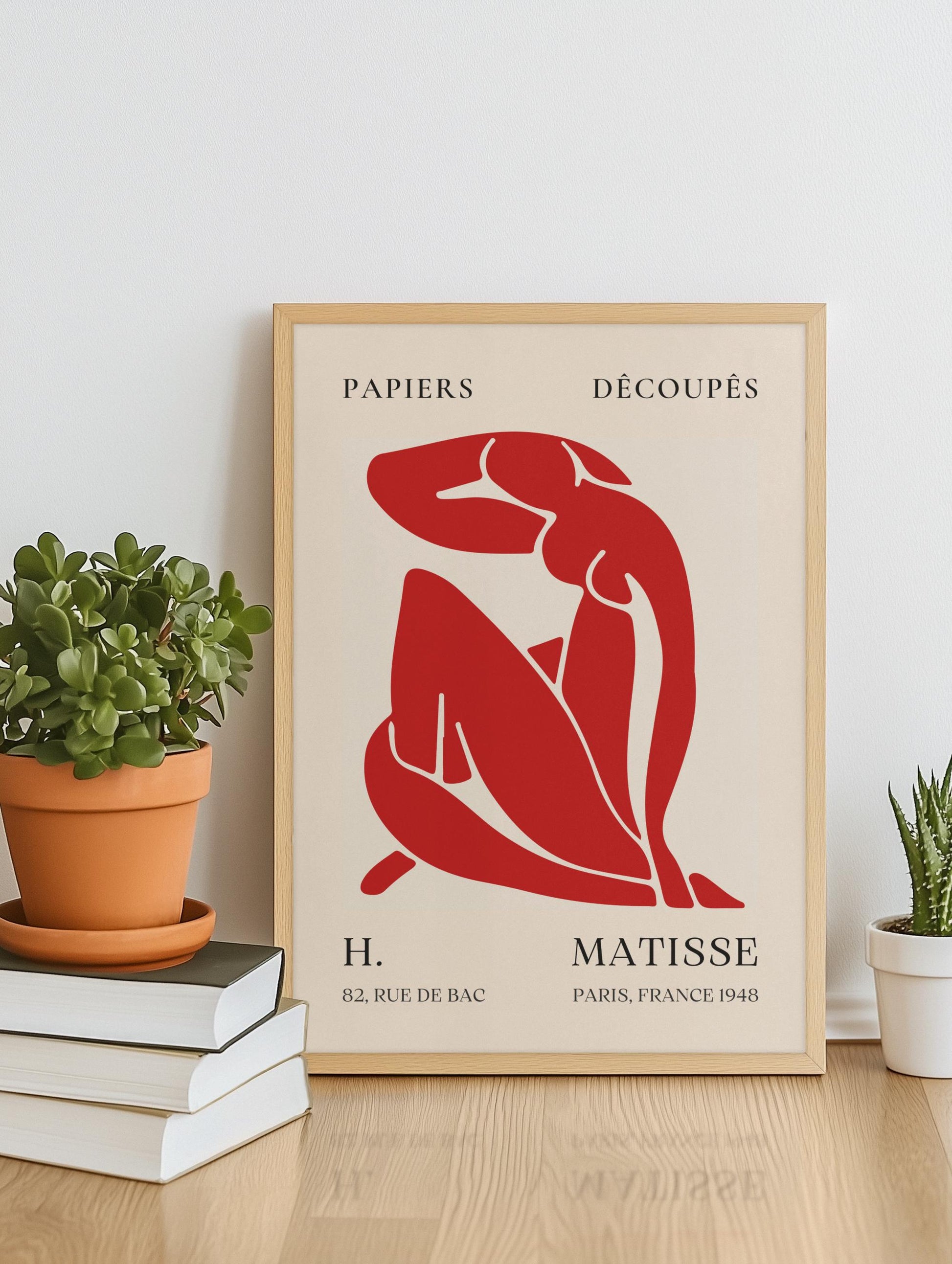 Matisse Inspired Modern Wall Art (Digital Download)