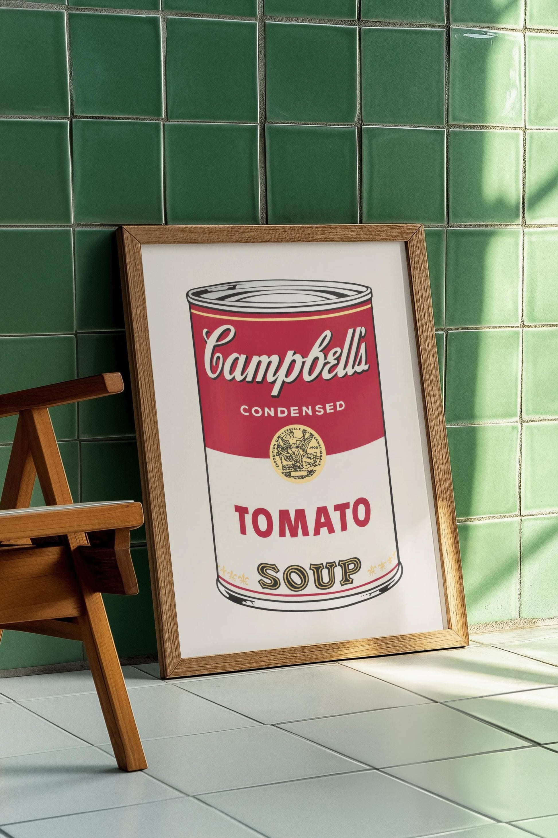 Campbell's Tomato Soup Pop Art Print (Digital Download)