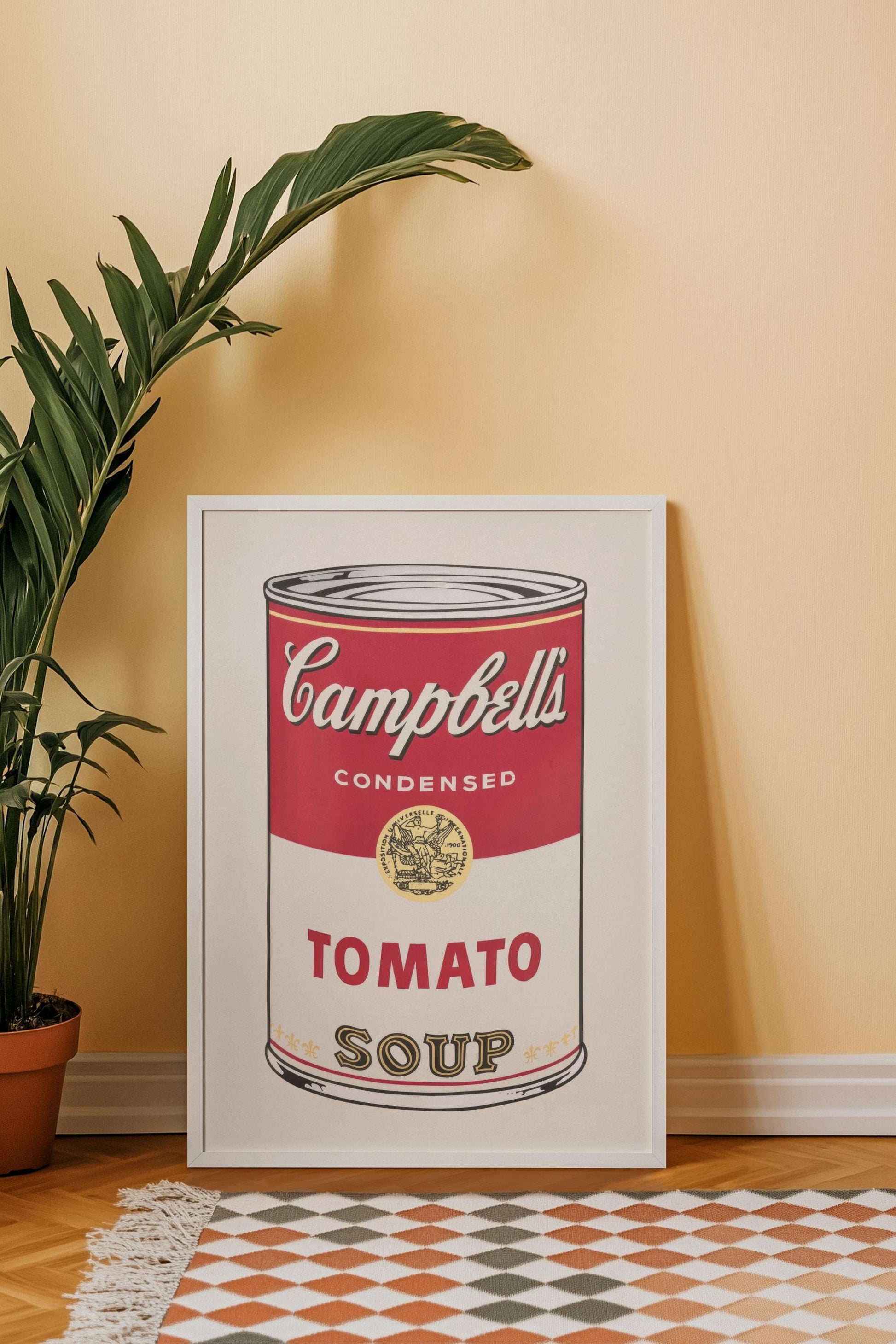 Campbell's Tomato Soup Pop Art Print (Digital Download)