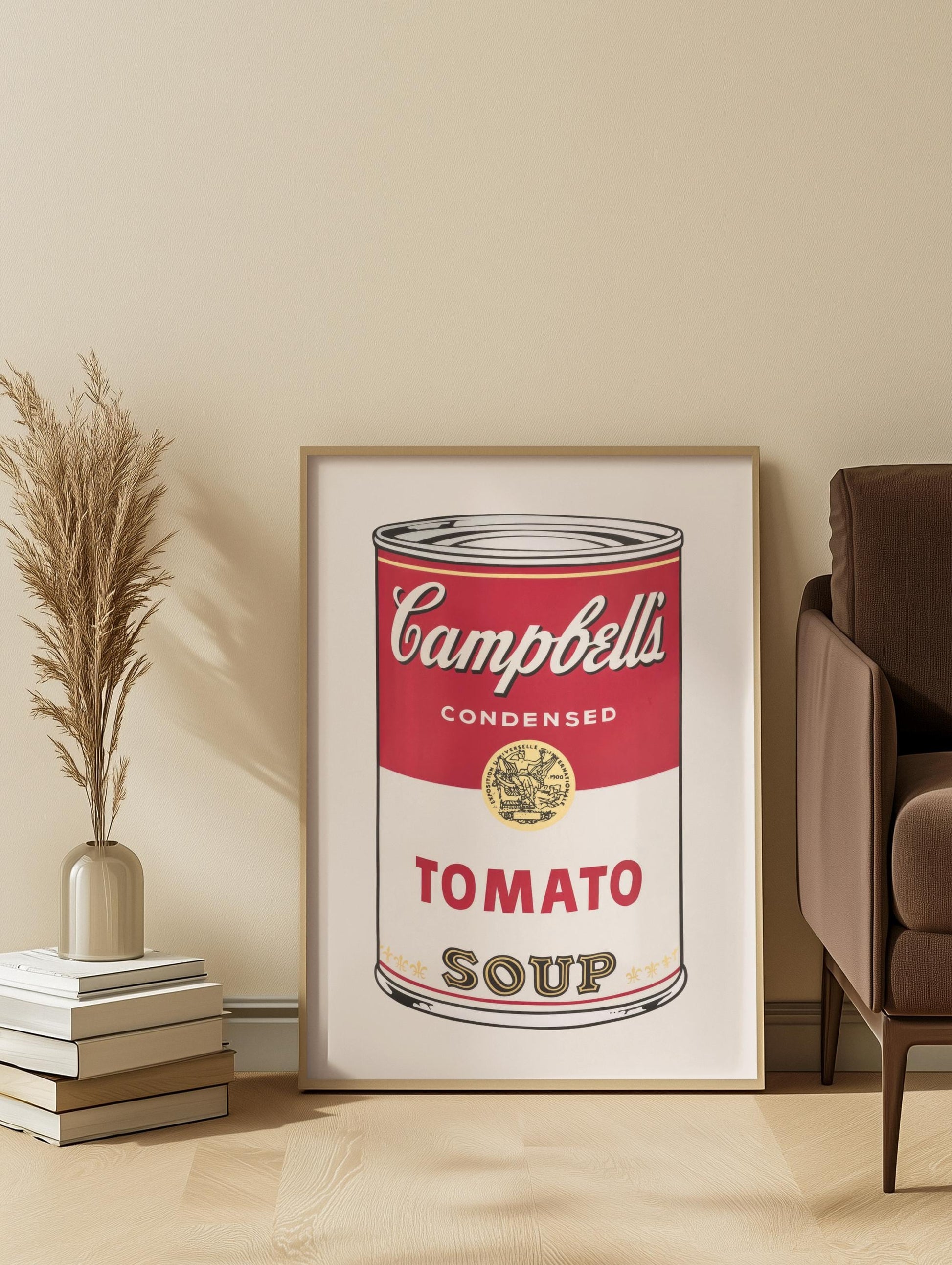 Campbell's Tomato Soup Pop Art Print (Digital Download)