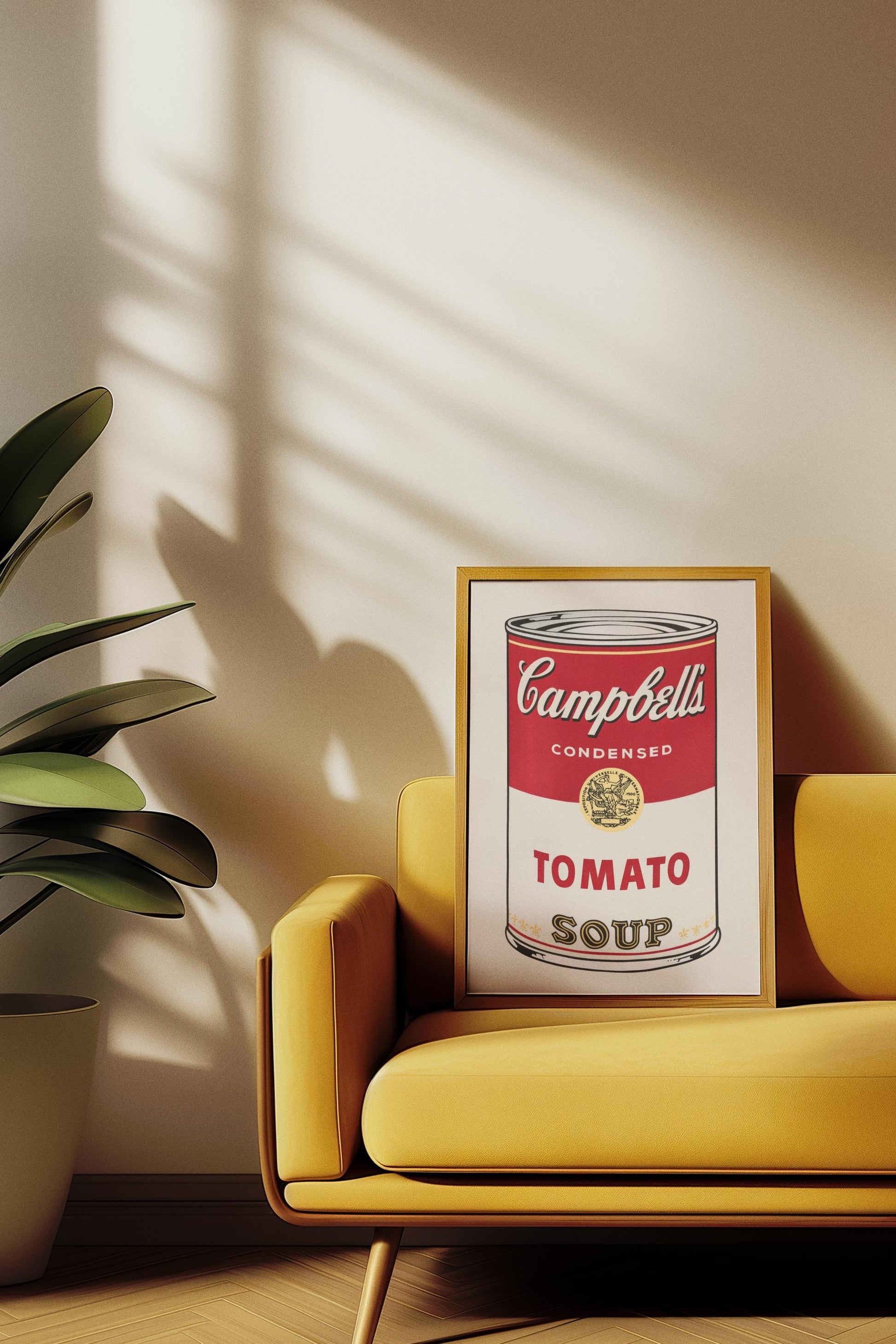 Campbell's Tomato Soup Pop Art Print (Digital Download)