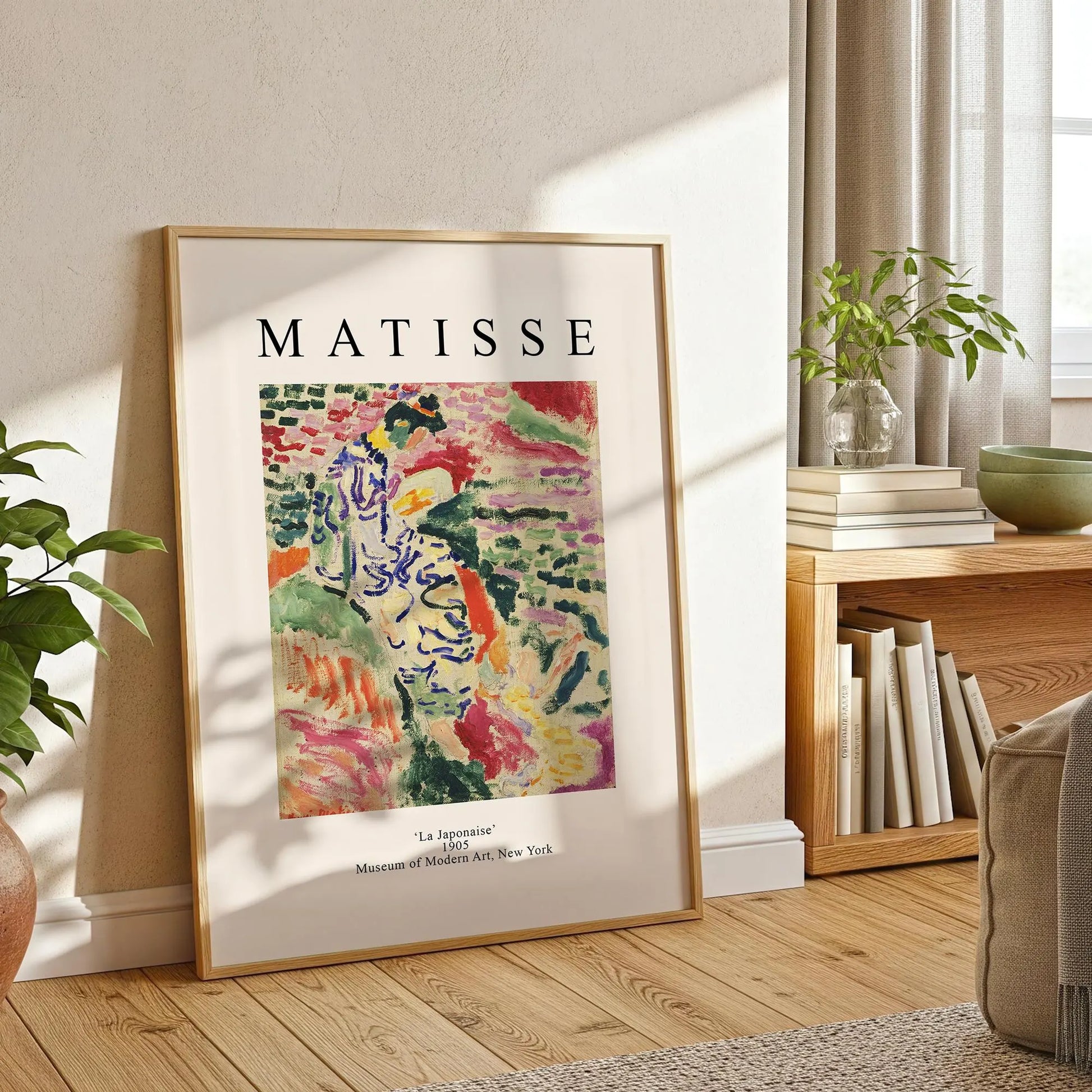 Matisse La Japonaise Fauvism Art Print(Digital Download)