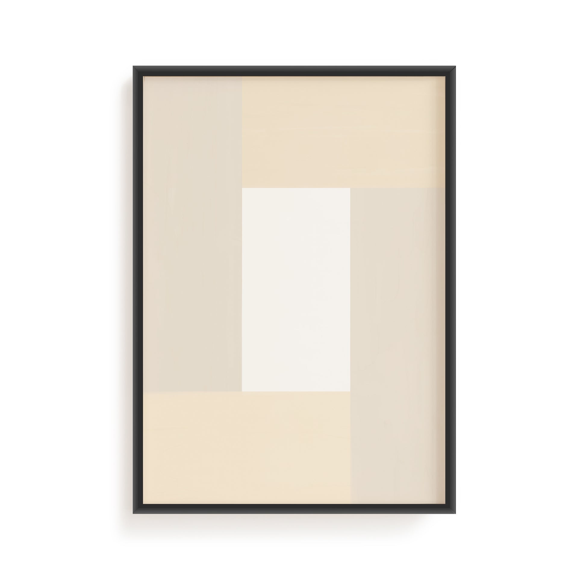 Quiet Geometry No. 01 | Minimal Geometric Art Print