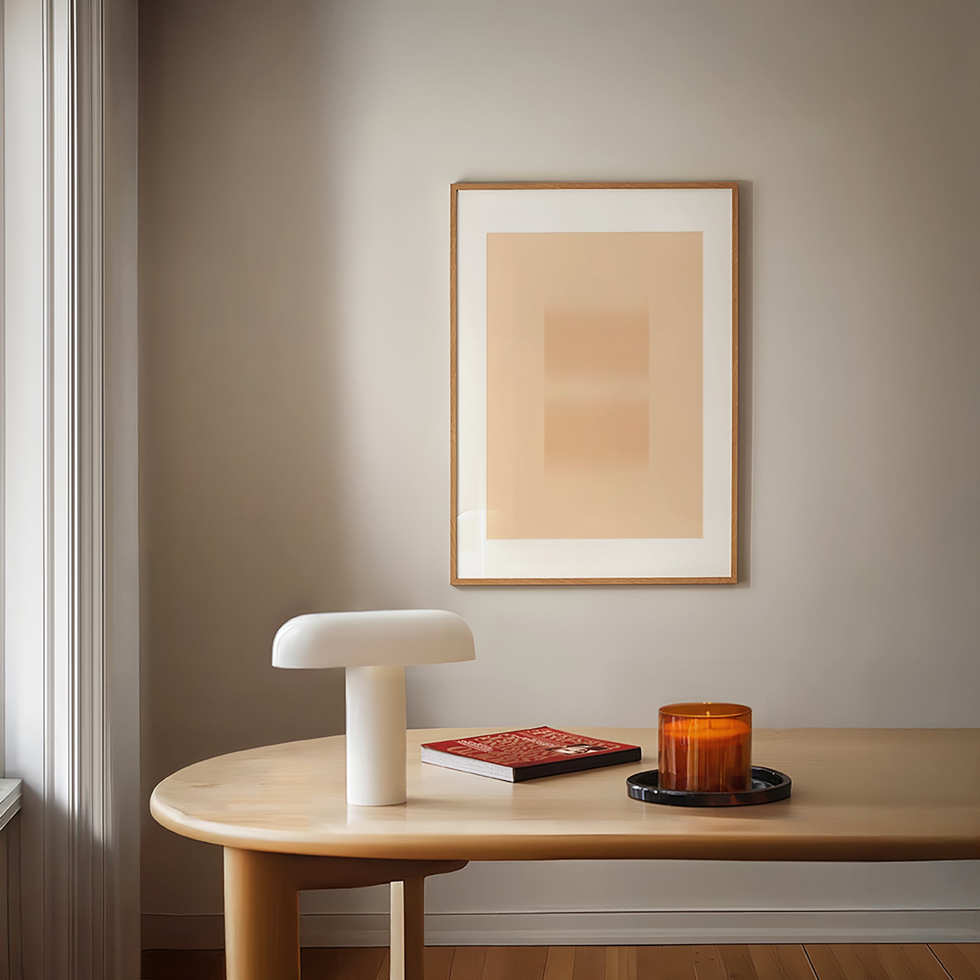 Soft Structure No. 01 | Modern Neutral Art Print