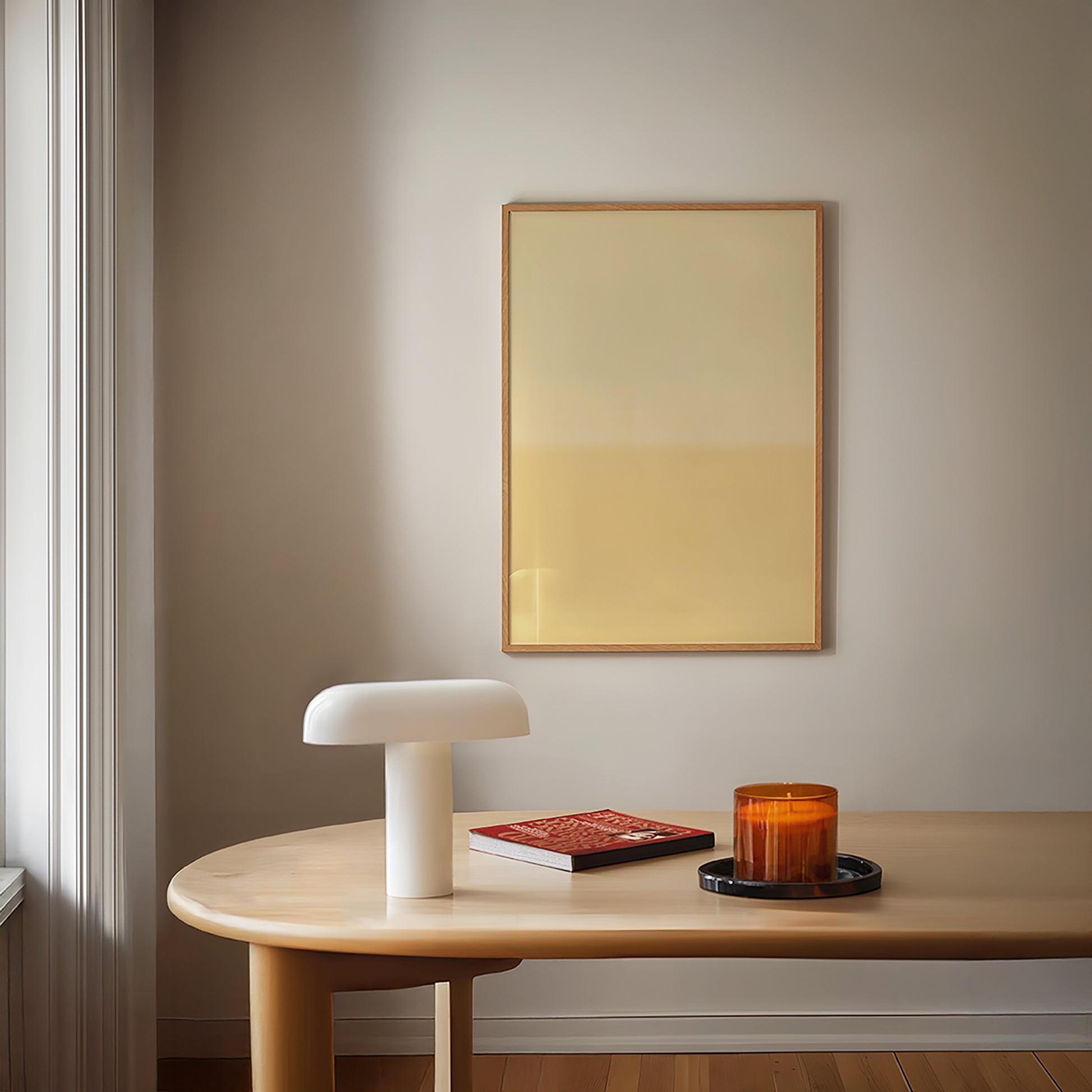 Amber Light | Minimalist Wall Art