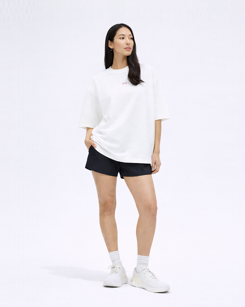 Side A Hand-frayed T-Shirt