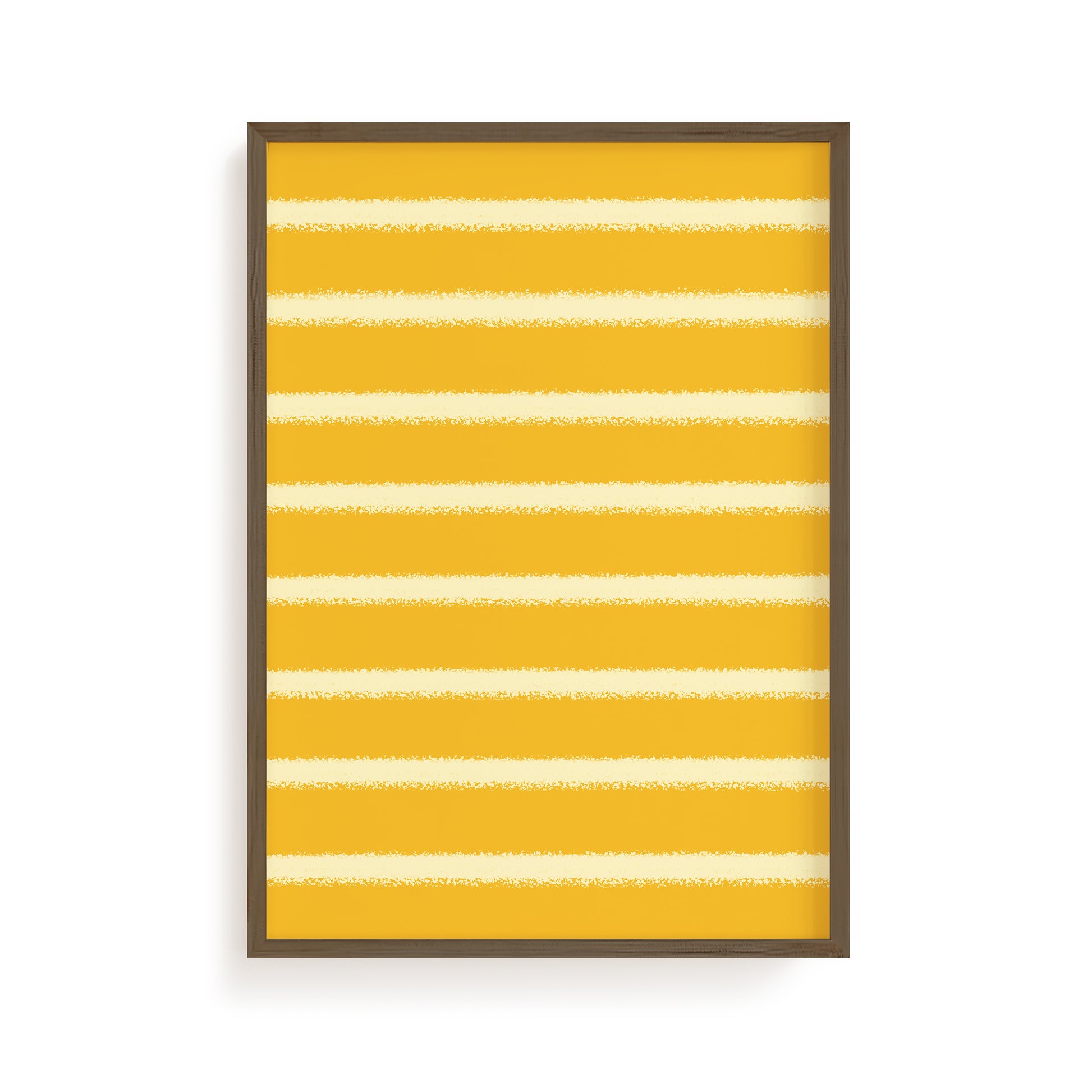 Golden Stripe Minimalist Art Print