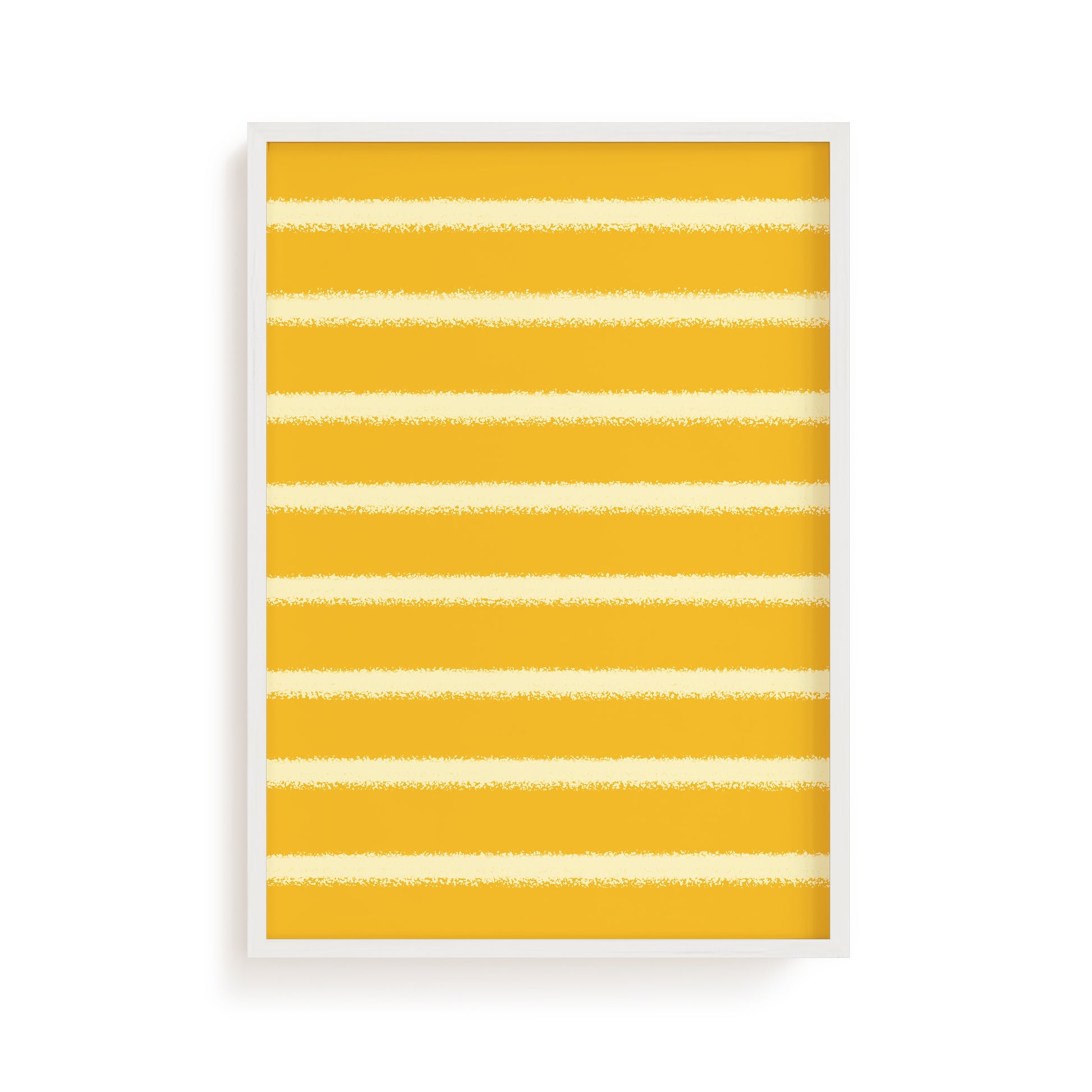 Golden Stripe Minimalist Art Print