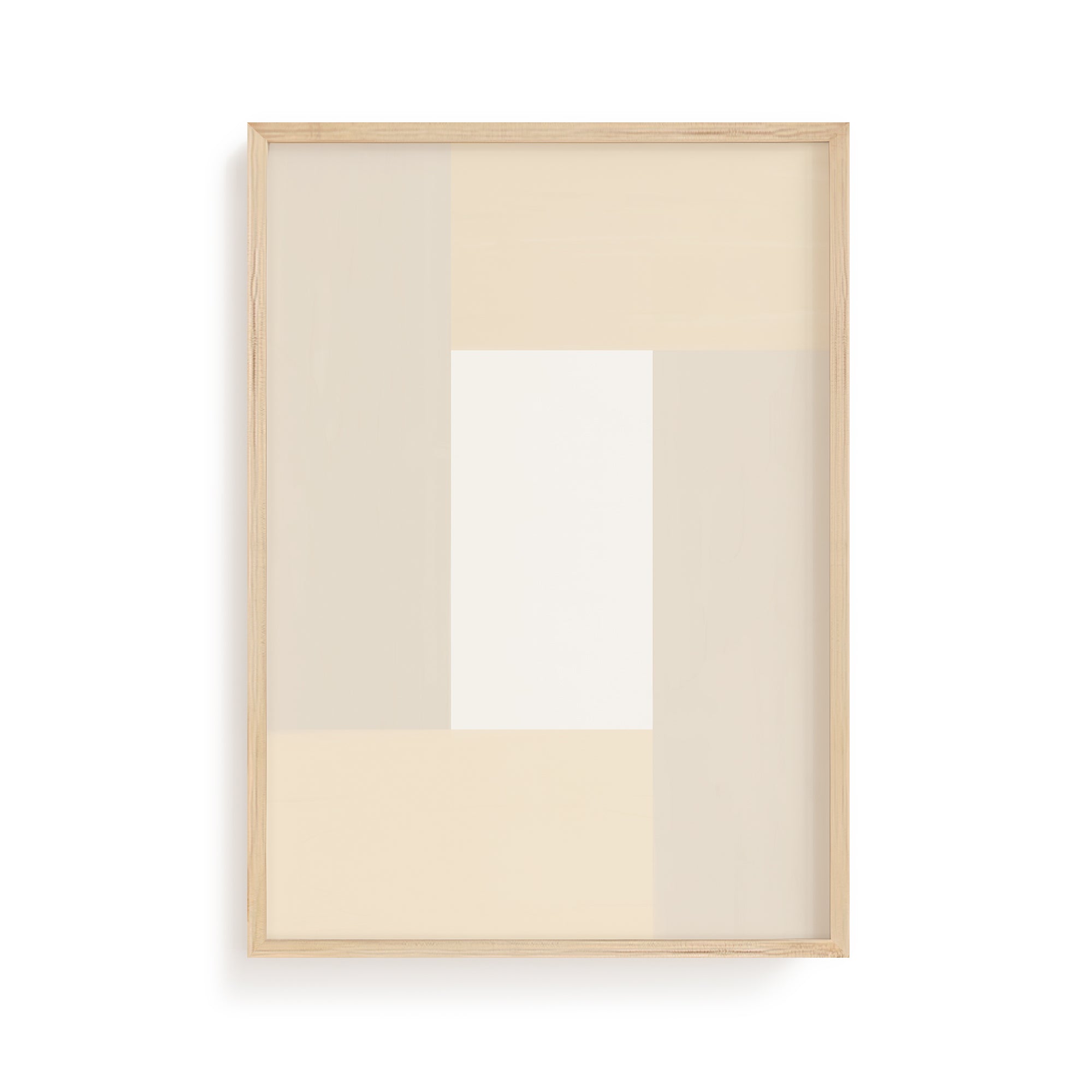 Quiet Geometry No. 01 | Minimal Geometric Art Print