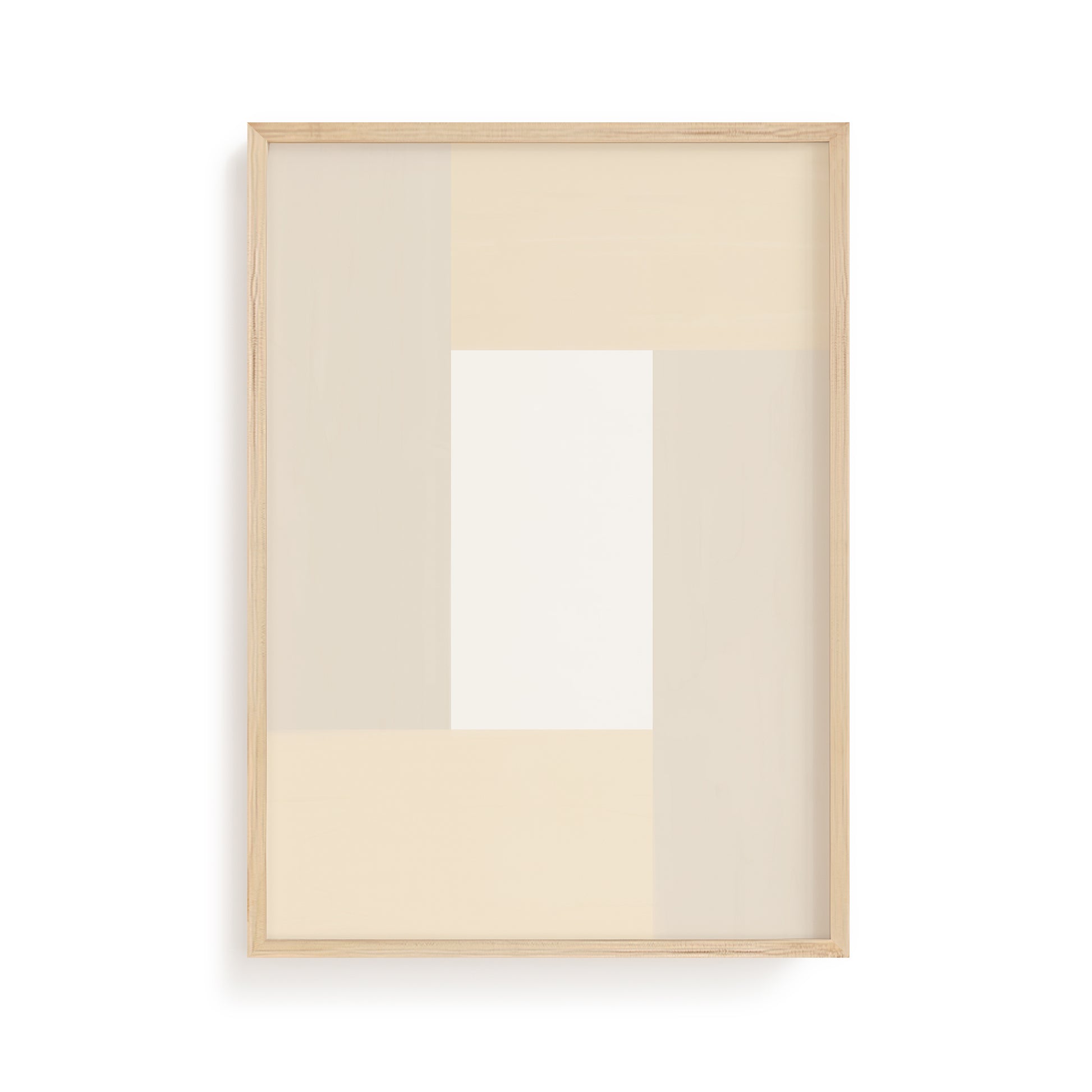 Quiet Geometry No. 01 | Minimal Geometric Art Print