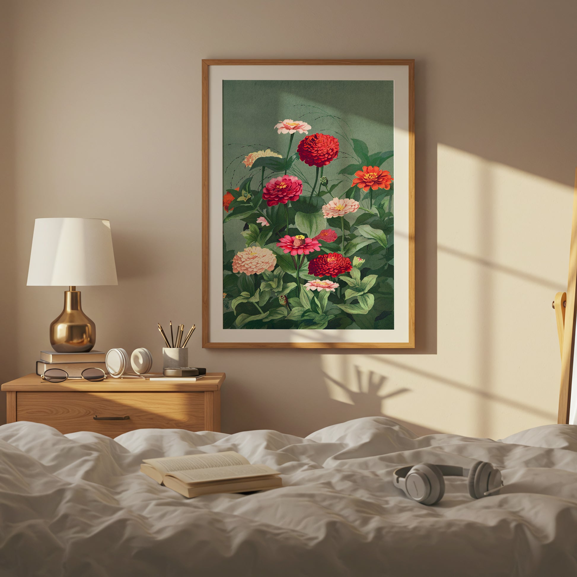 Vintage Floral Botanical Garden Print (Digital Download)