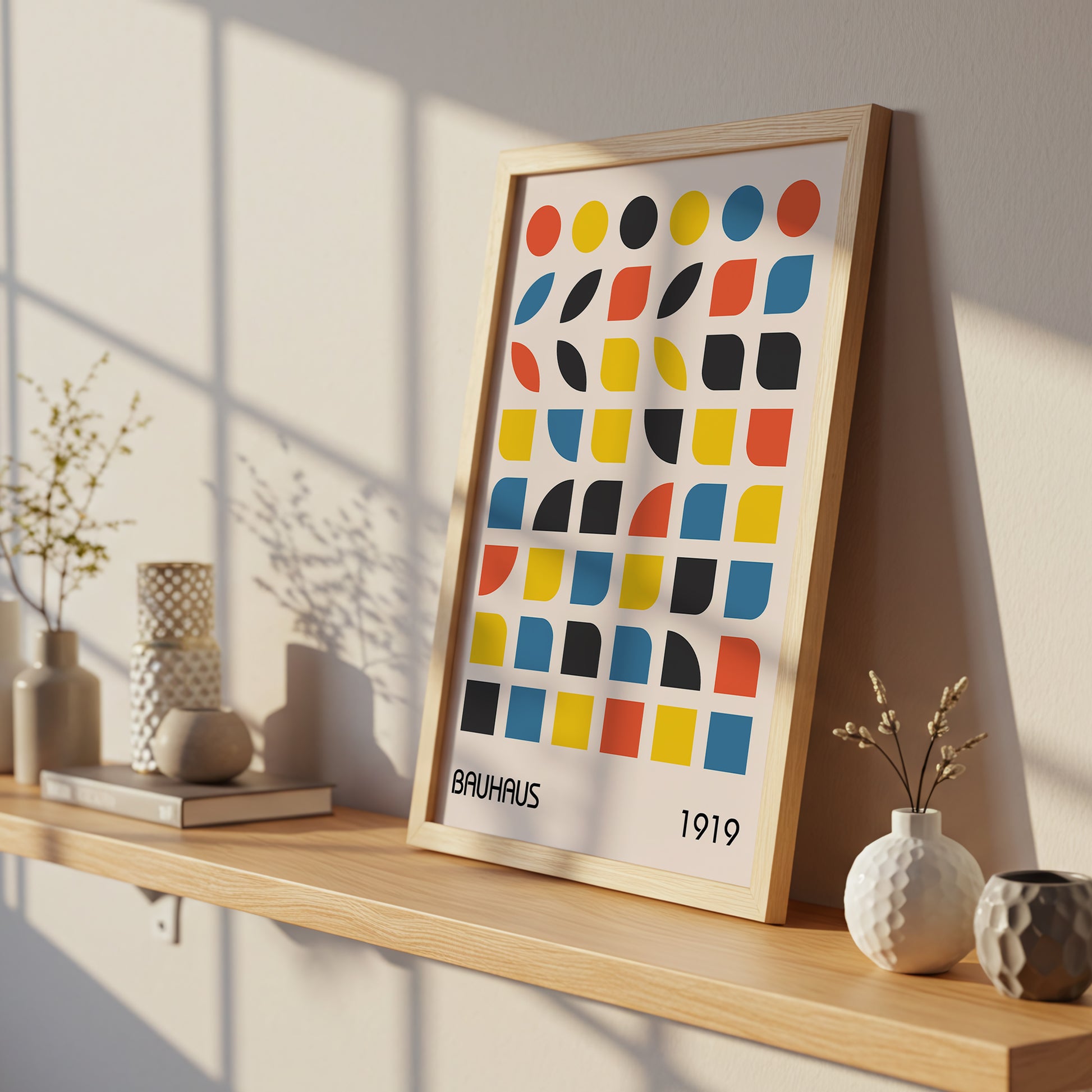 Bauhaus Geometric Print (Digital Download)