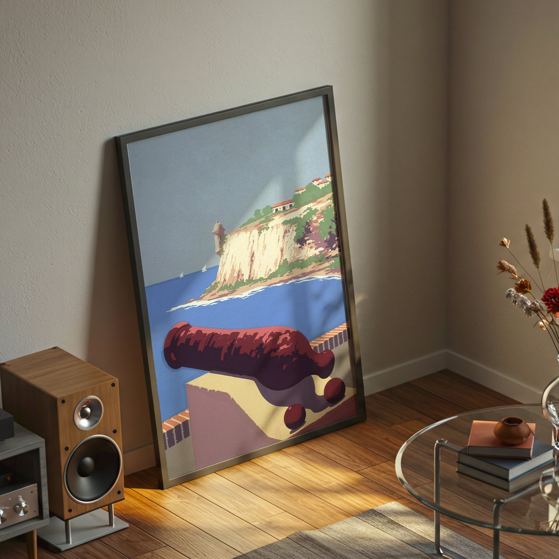 Vintage Coastal Poster