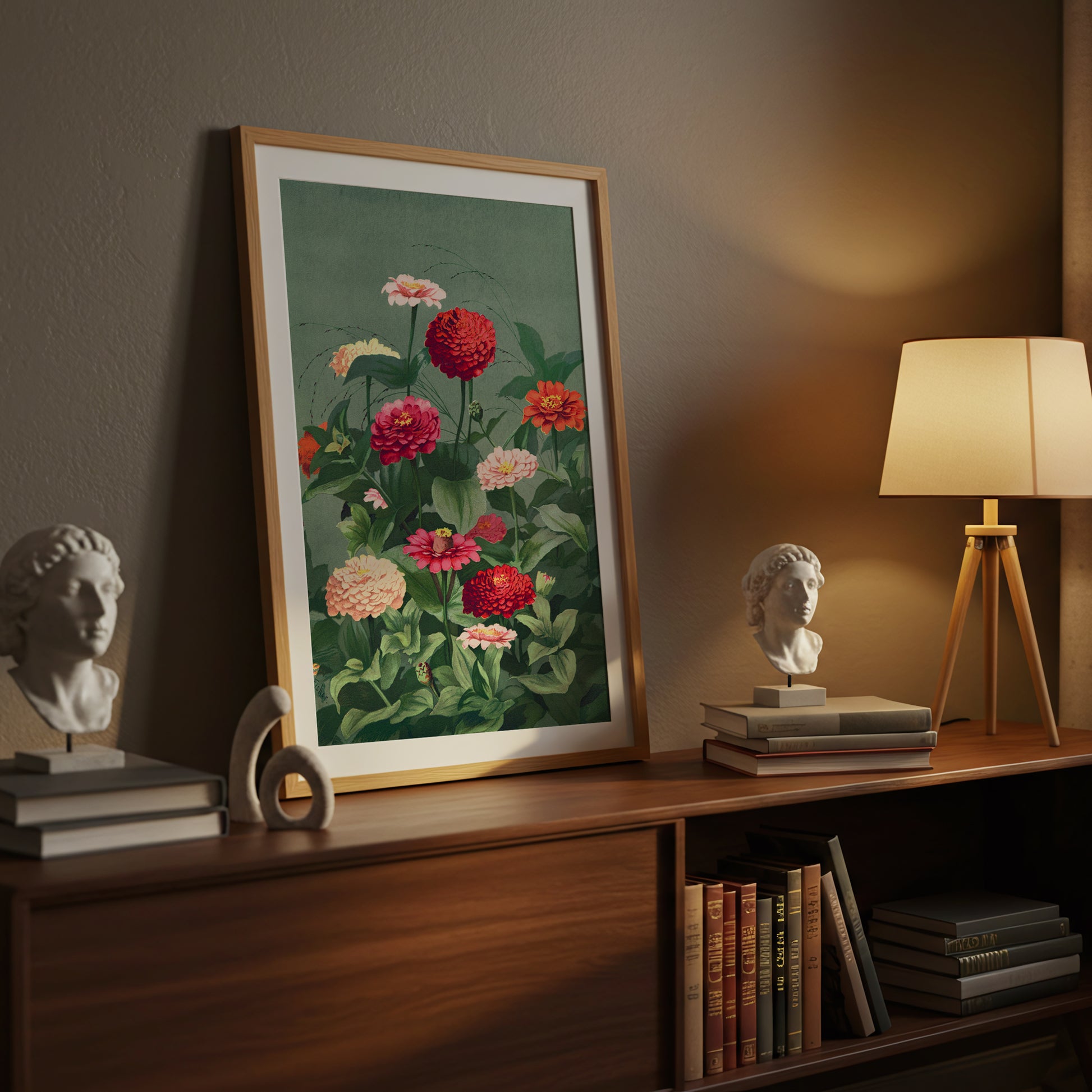 Vintage Floral Botanical Garden Print (Digital Download)
