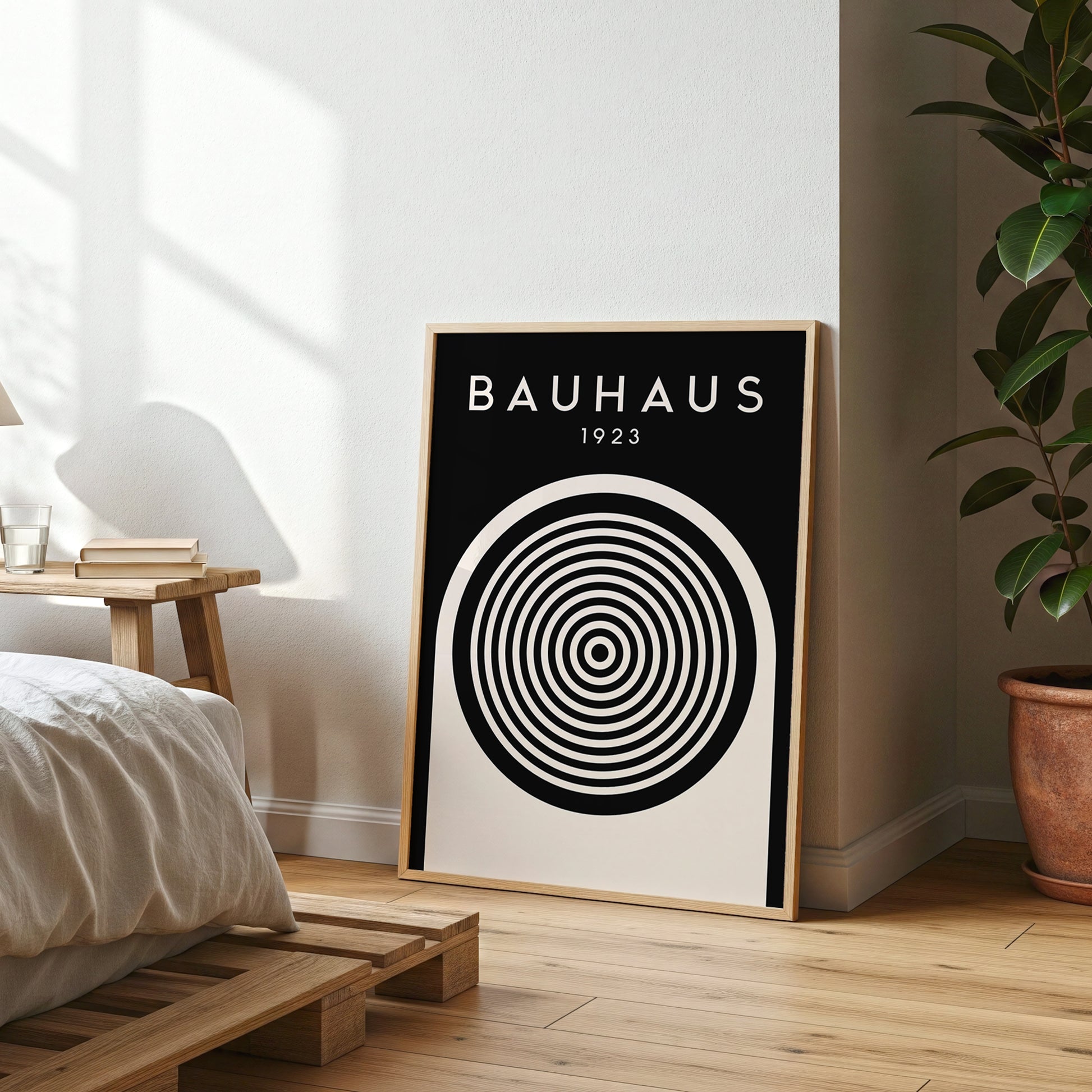 Bauhaus 1923 Concentric Circles Print (Digital Download)
