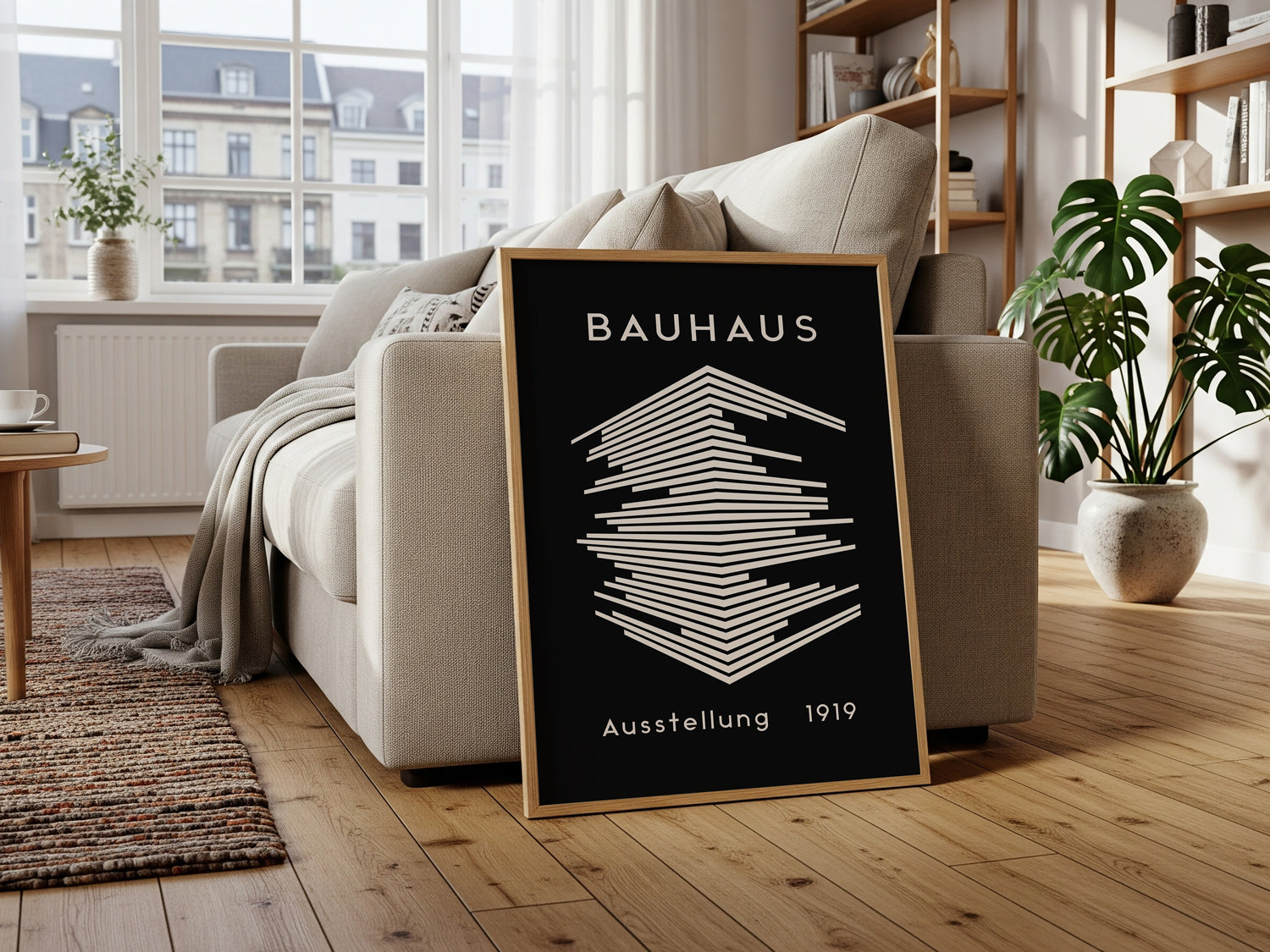 Bauhaus Abstract Geometric Print(Digital Download)