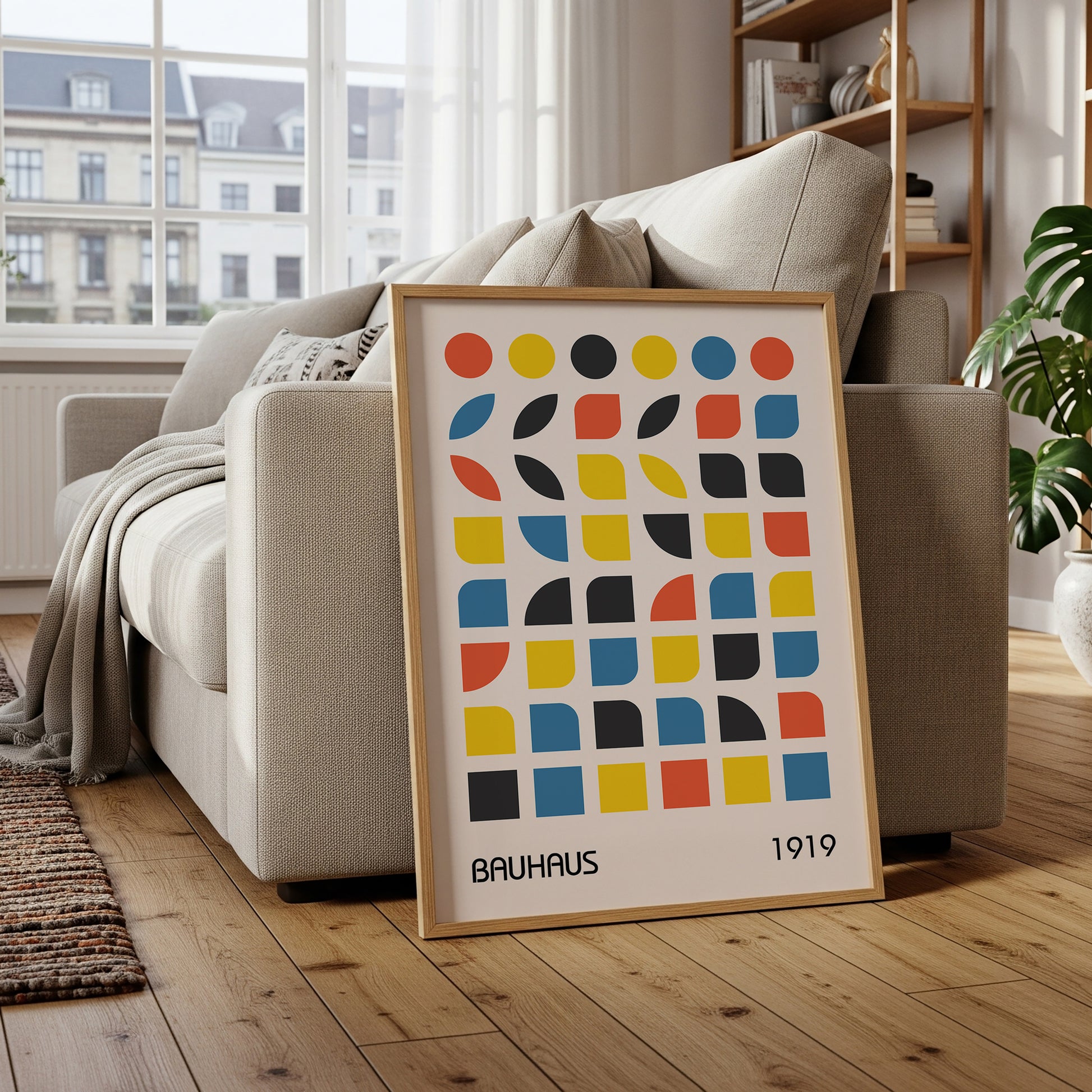 Bauhaus Geometric Print (Digital Download)