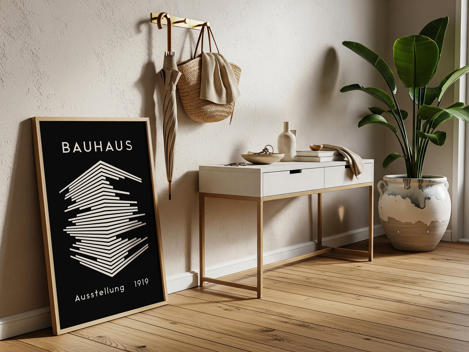 Bauhaus Abstract Geometric Print(Digital Download)