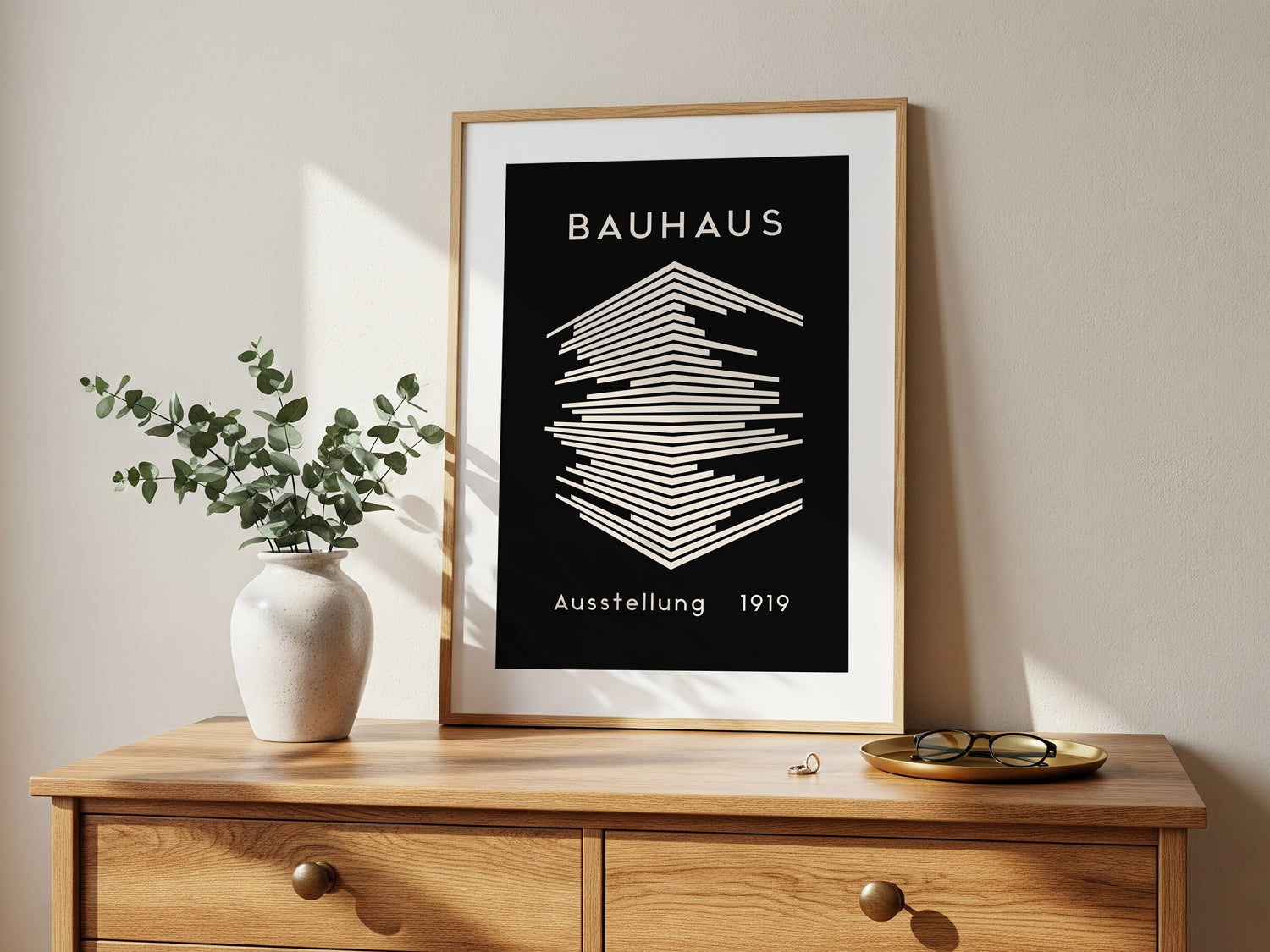 Bauhaus Abstract Geometric Print(Digital Download)