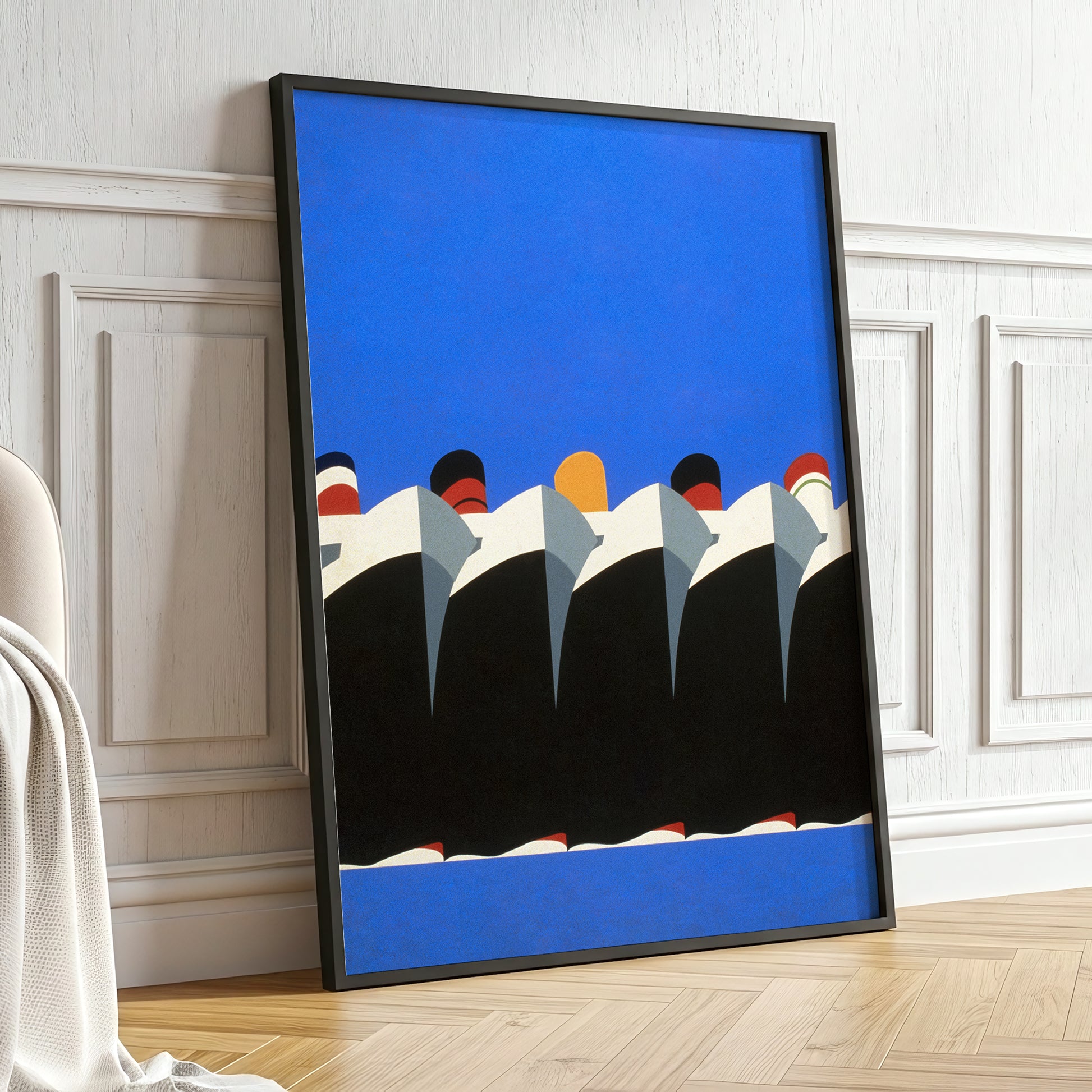 Maritime - Minimalist Coastal Poster