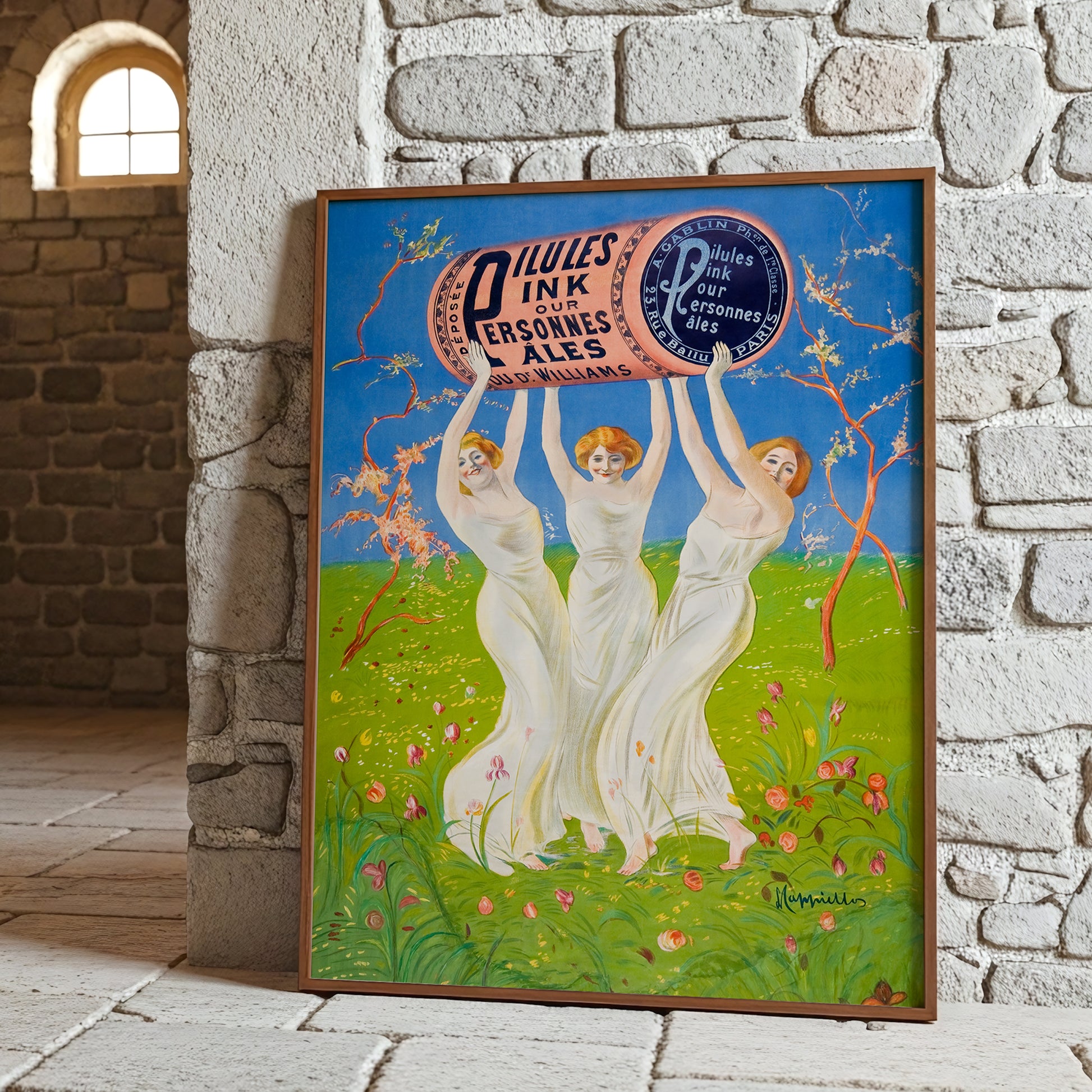 Vintage French Poster Art, Belle Époque Advertising (Digital Download)