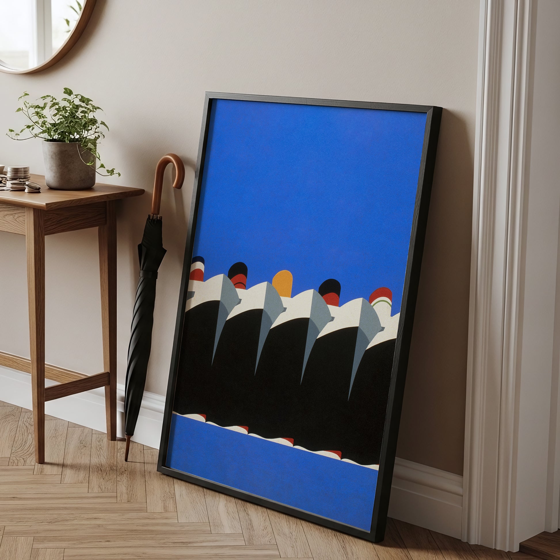 Maritime - Minimalist Coastal Poster